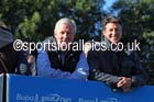 Brendan Foster and Sir Sebastian Coe before the start of theBUPA Great North Run. Photo: David T. Hewitson/Sports for All Pics